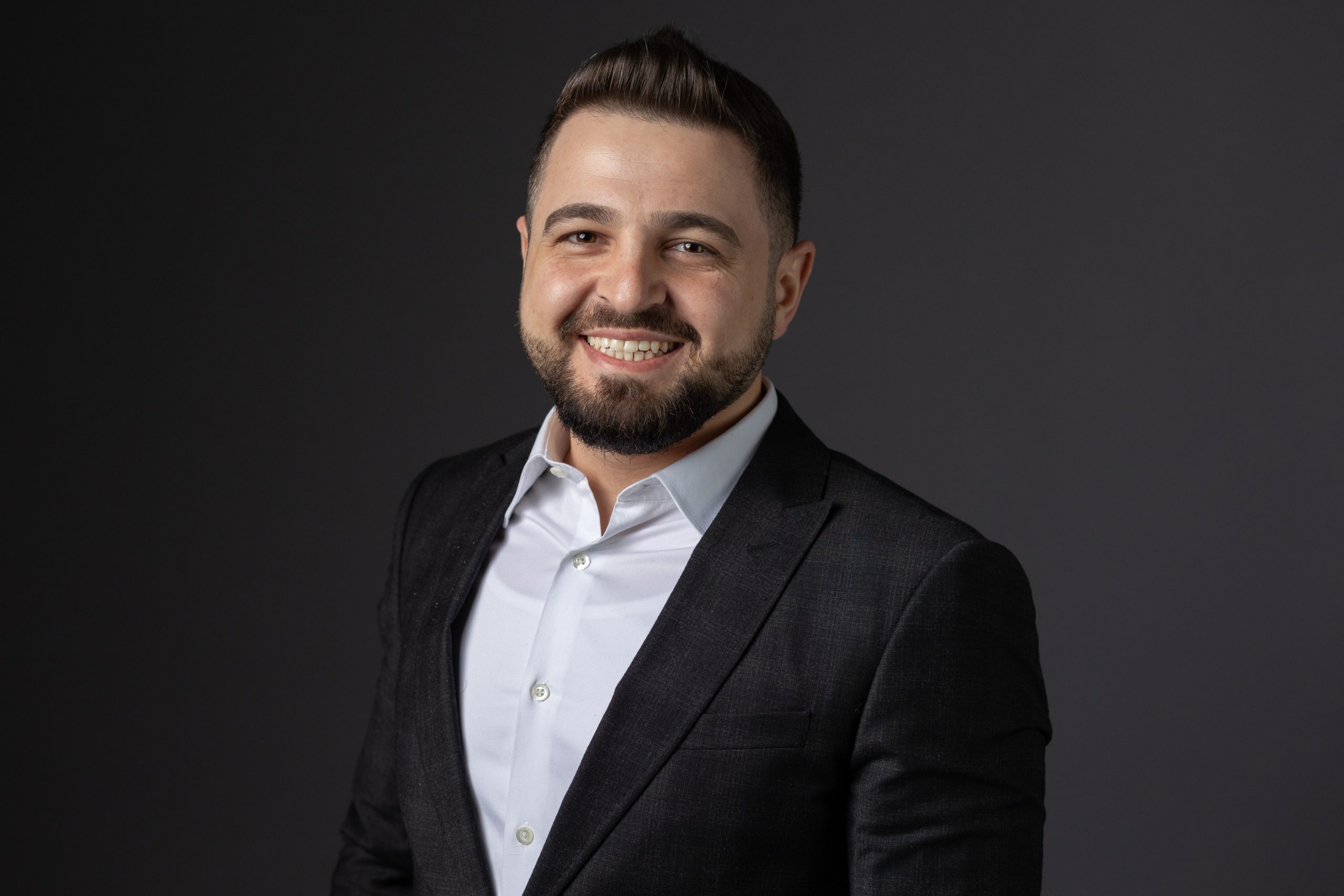 Portrait of Dr. Omar Albasha, a pediatric dentist with Fort Worth Children's Dentistry